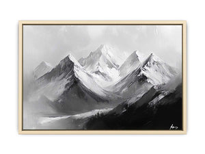 Mountians II Canvas Painting