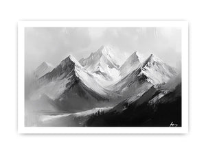 Mountians II Canvas Painting