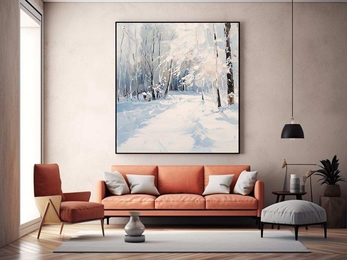 Snow Patches Painting