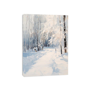 Snow Patches Canvas Painting