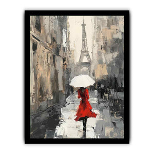 Street Walk Canvas Painting