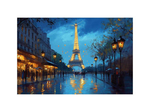 Eiffel III Oil Painting