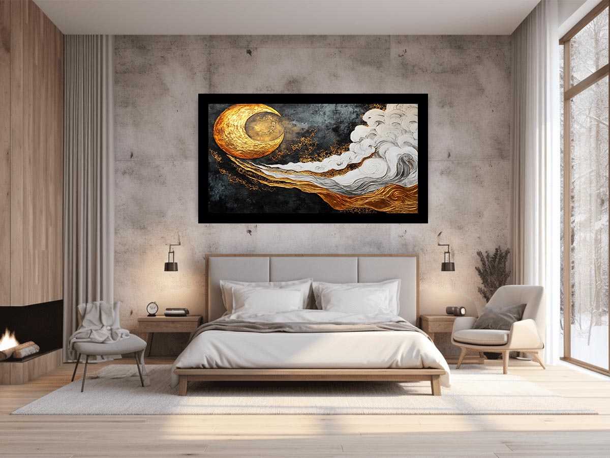 Sun And Moon Painting