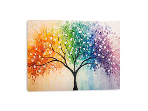 Love Tree Canvas Painting