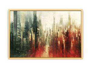 Bustling Canvas Painting