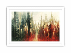 Bustling Canvas Painting