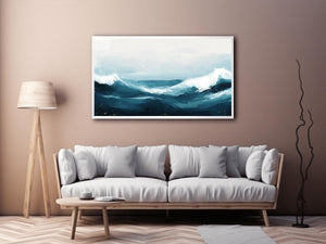 Ocean Waves Canvas Painting