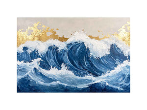 Ocean Waves Oil Painting