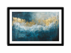 Flowing Canvas Painting