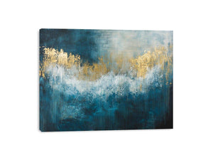 Flowing Canvas Painting