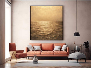 Amber ocean Painting