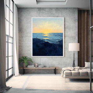 Oceanic Canvas Painting