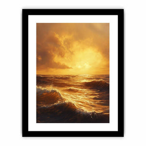 sunlit waters Canvas Painting