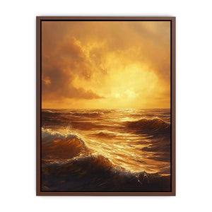 sunlit waters Canvas Painting