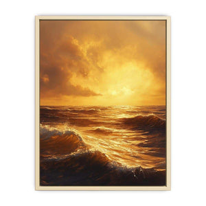 sunlit waters Canvas Painting
