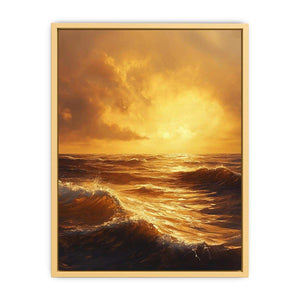 sunlit waters Canvas Painting