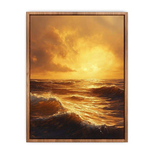 sunlit waters Canvas Painting