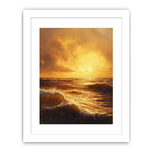 sunlit waters Canvas Painting