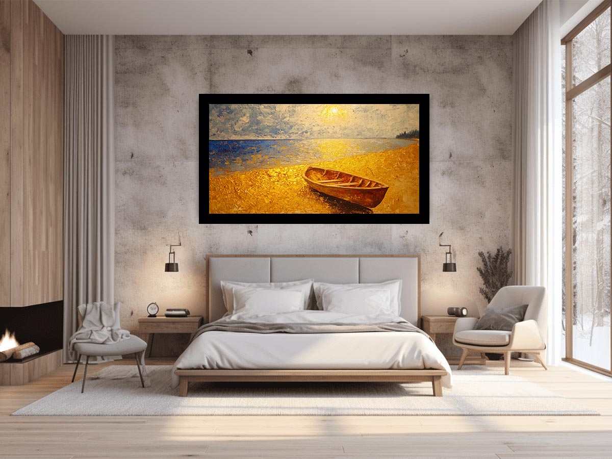 Golden Beach Painting