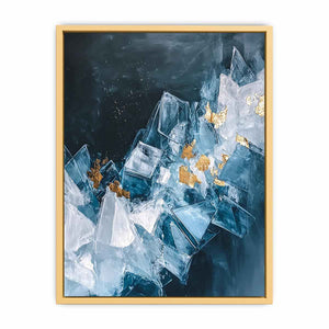 Ice Canvas Painting