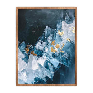 Ice Canvas Painting
