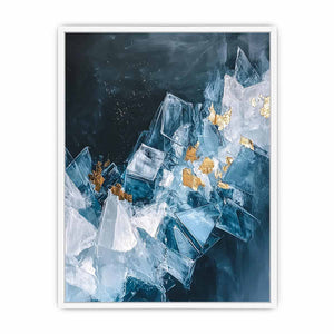 Ice Canvas Painting