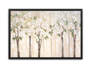 Emerald Echoes Canvas Painting
