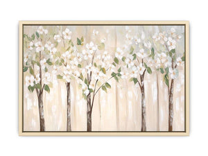 Emerald Echoes Canvas Painting