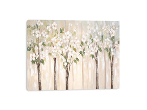 Emerald Echoes Canvas Painting