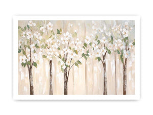 Emerald Echoes Canvas Painting