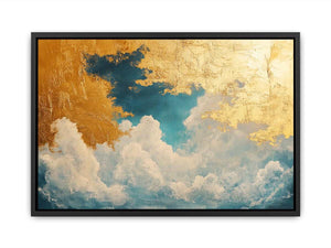 Gold SKy Canvas Painting
