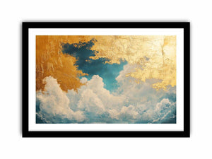 Gold SKy Canvas Painting
