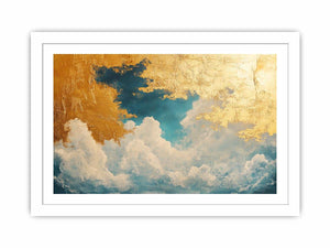 Gold SKy Canvas Painting