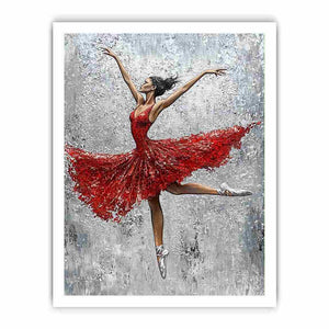Grace in Motion Canvas Painting