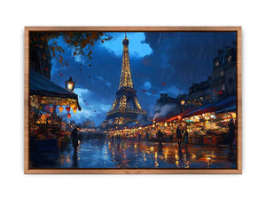 The Heart of Paris Canvas Painting