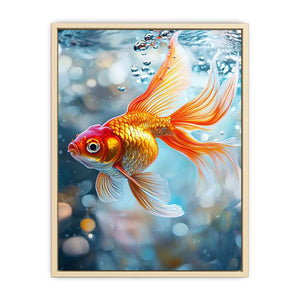 Goldfish Canvas Painting