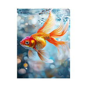 Goldfish Oil Painting