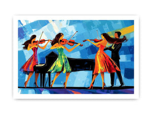 Harmonies of the Heart Canvas Painting