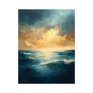 Azure Symphony Oil Painting