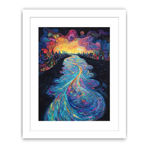 Thames river Canvas Painting