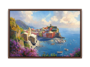 Cinque Terre Italy Canvas Painting