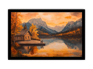 Cozy House Canvas Painting