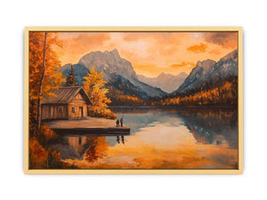 Cozy House Canvas Painting