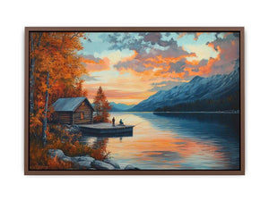 Whispers of the Fall Canvas Painting