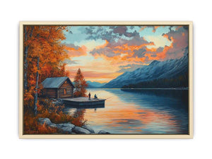 Whispers of the Fall Canvas Painting