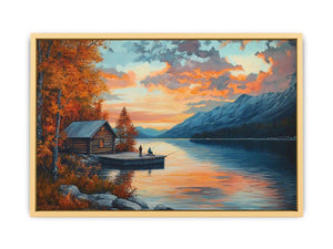 Whispers of the Fall Canvas Painting