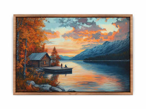 Whispers of the Fall Canvas Painting