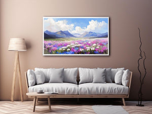 The Ethereal Garden Canvas Painting