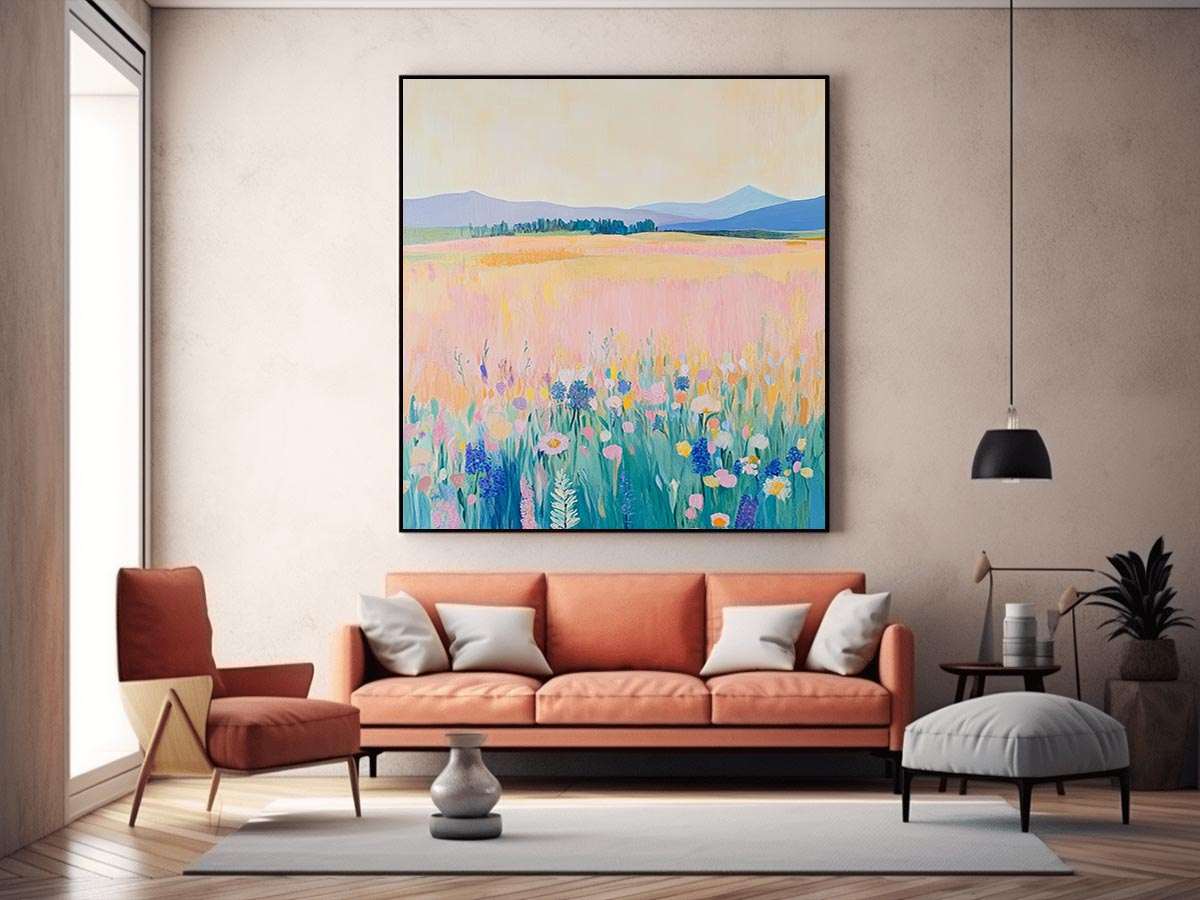 Fields of Serenity Painting