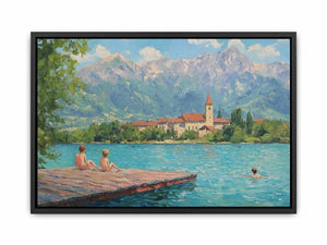 Journey of Two Canvas Painting